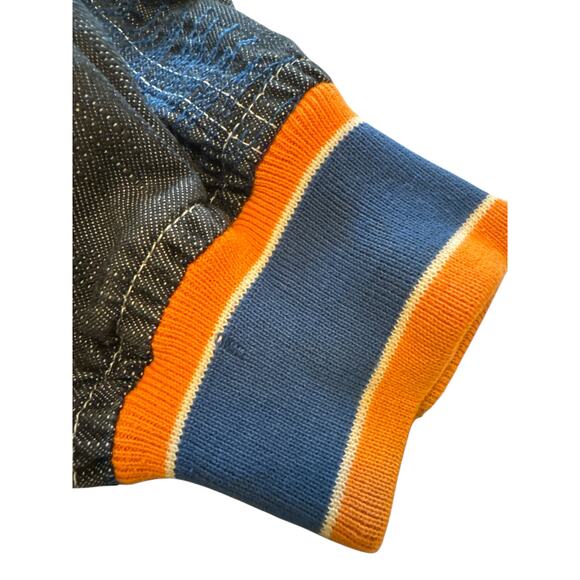 Vintage Mackdaddy MDY Jean Bomber Jacket Y2K 2003 Rare Japanese Collector Mens M - Picture 12 of 12